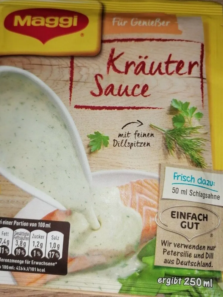 Kräutersoße