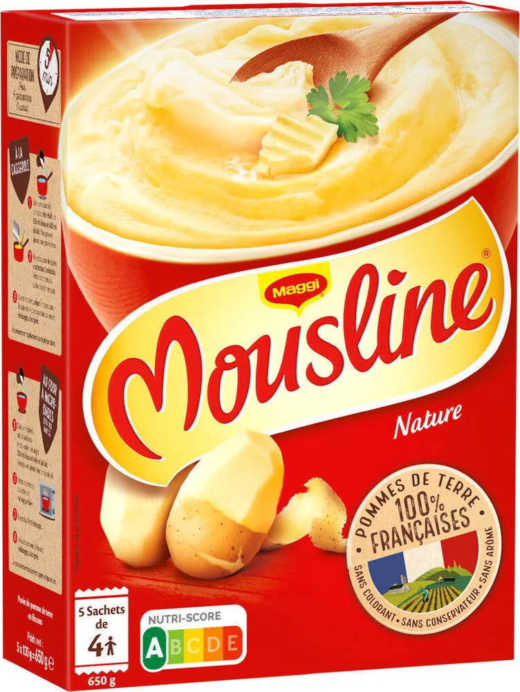 MOUSLINE purée nature