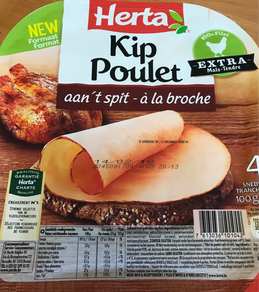 Poulet à la broche