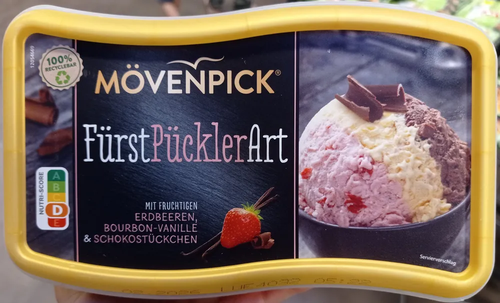 Eis Fürst Pückler Art