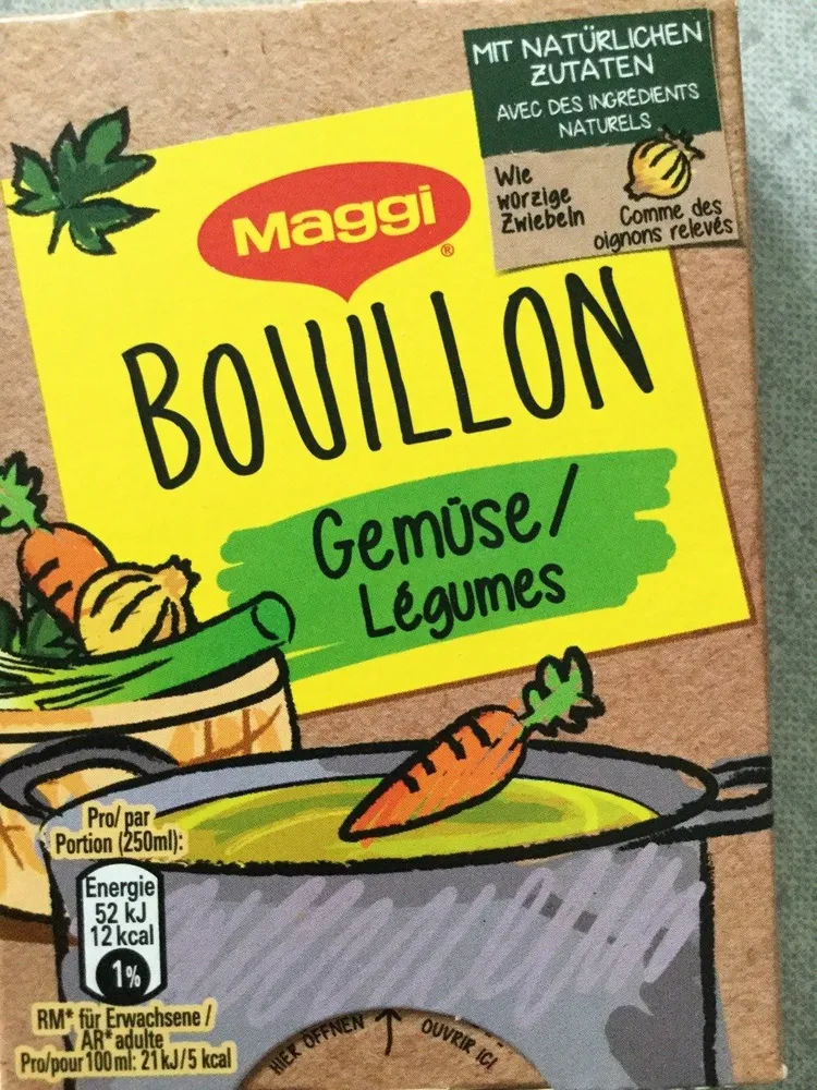 Bouillon légumes