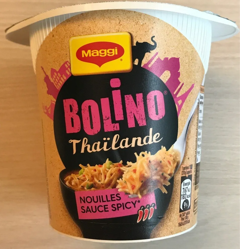 Bolino Thilande Nouilles sauce Spicy