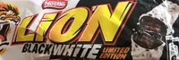 Lion black white