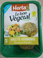 Le bon végétal - Galette gourmande Quinoa et brocolis