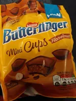 Butterfinger mini cups hazelnut