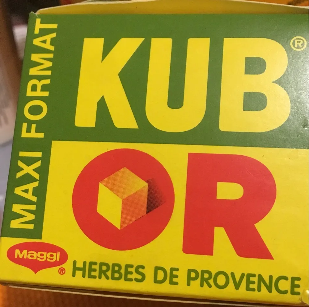 Kub Or, herbes de Provence - Maggi