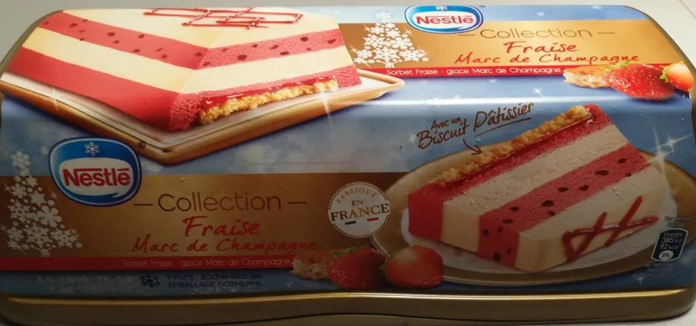 Collection fraise Marc de Champagne