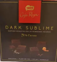 Dark sublime: surtido de bombones