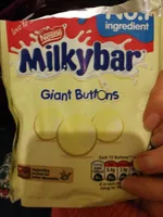 Milkybar Giant Chocolate Buttons Pouch 108G