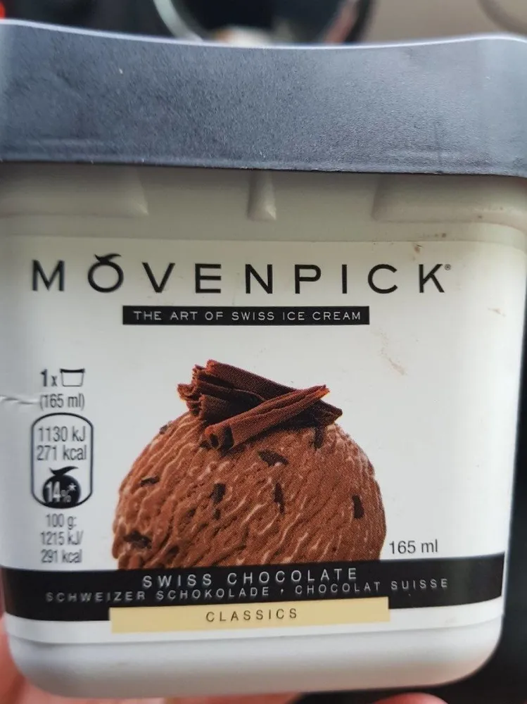 glace au chocolat