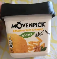 Sorbet passion fruit et mango