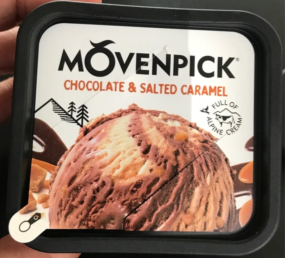 Chocolate & salted caramel ice cream
