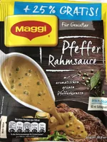Pfeffer Rahmsauce