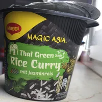 Magic Asia Thai Green Rice Curry mit Jasminreis