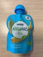 Naturnes bio pera y plátano