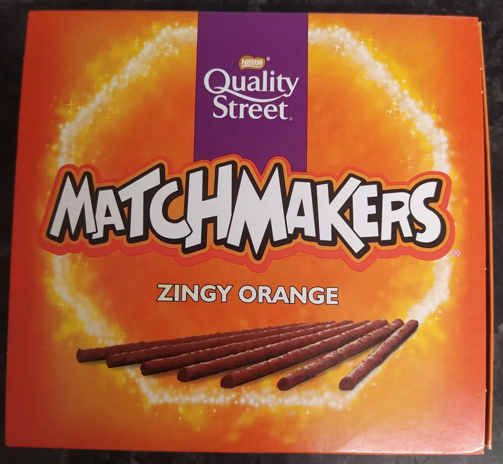 Quality Street Matchmakers Zingy Orange