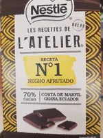 Nestlé Chocolate Negro 70% Afrutado L'atelier