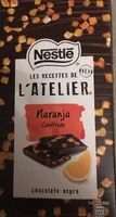 Les Recettes de l'Atelier, chocolate negro con naranja confitada