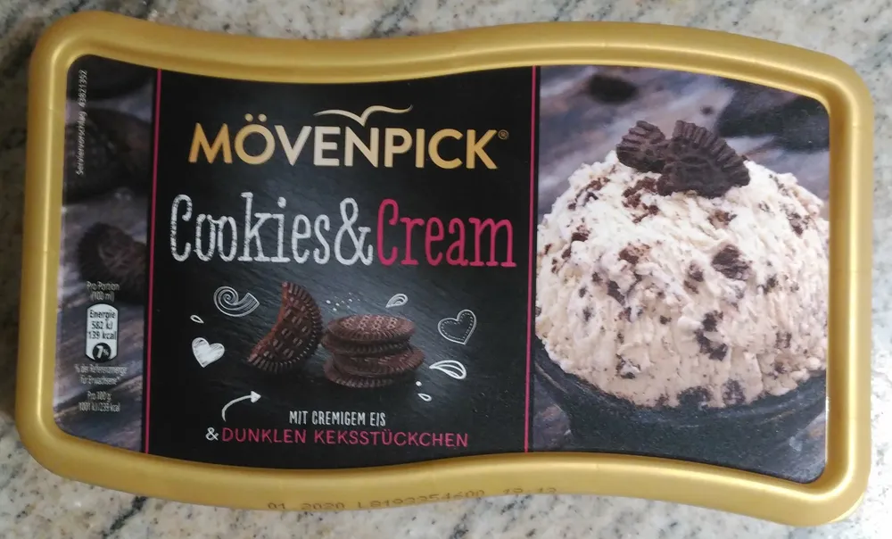 Eis, Cookies & Cream