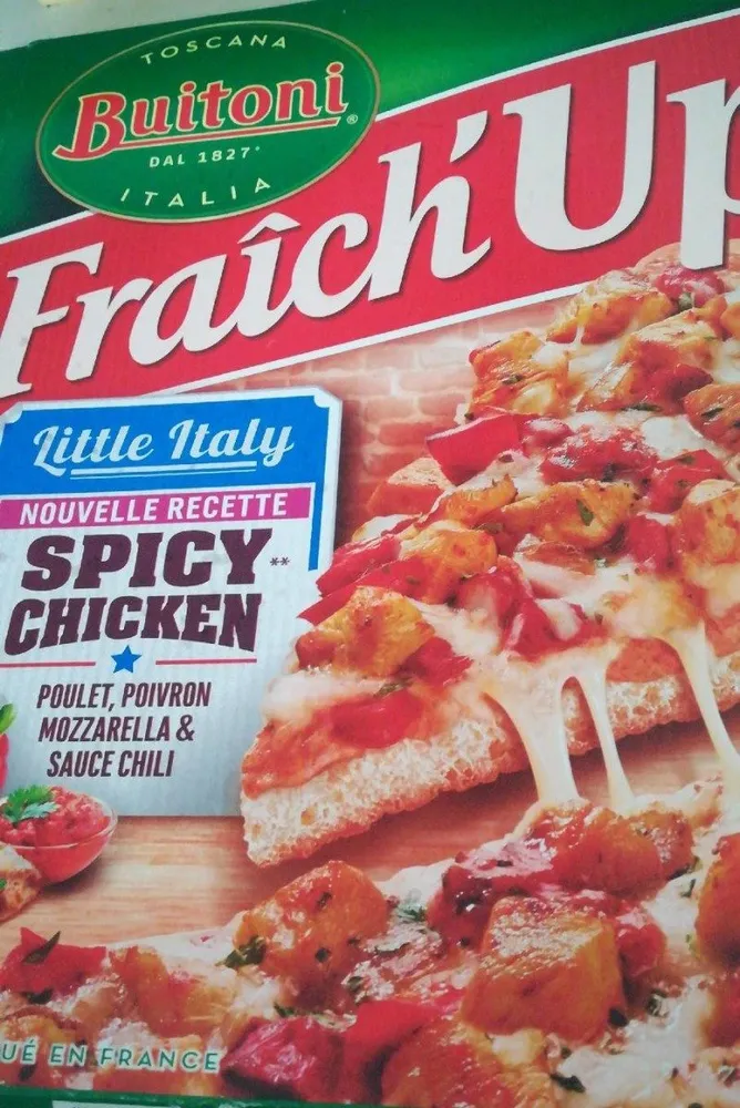 Pizza Fraîch'up spicy chicken