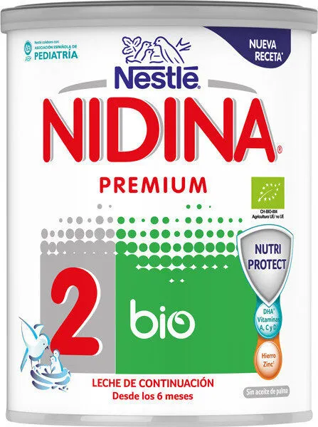 Premium bio leche de continuación desde meses