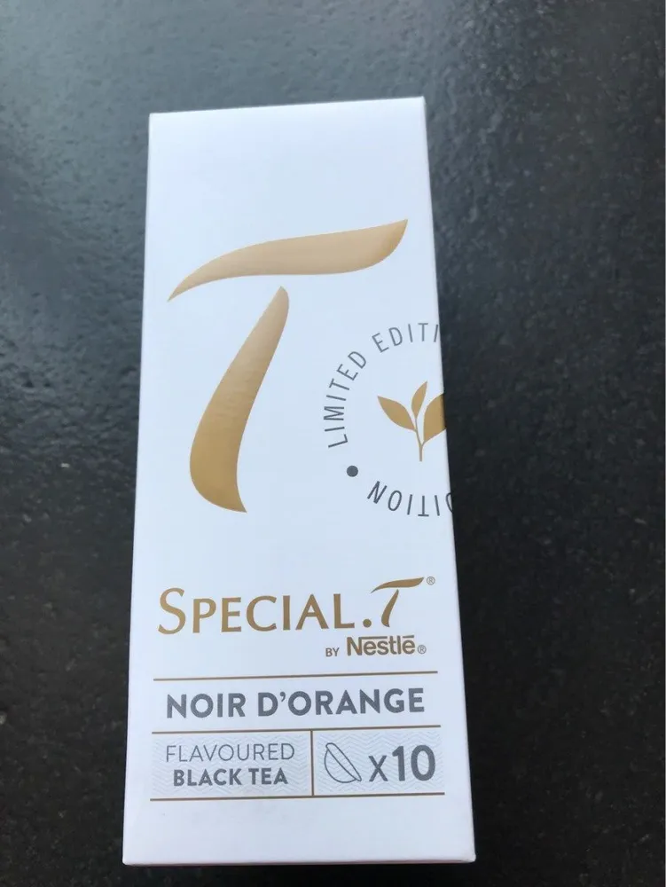 Special T Noir d'orange