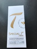 Special T Noir d'orange