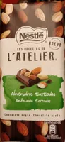 Chocolate negro con almendras tostadas