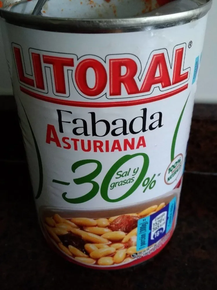 Fabada asturiana -30%baja en sal y grasas