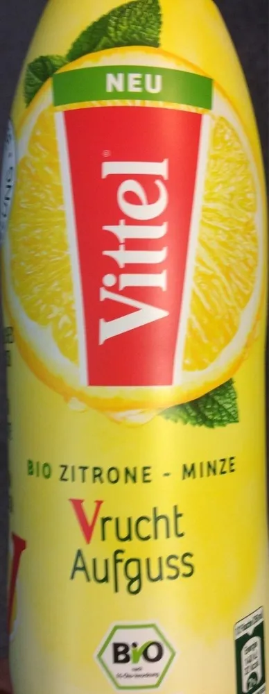 Vittel infusee citron menthe