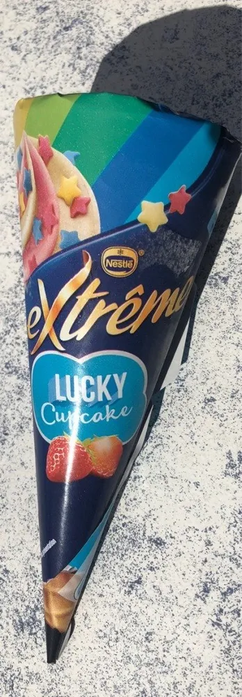 Extreme lucky cupcake