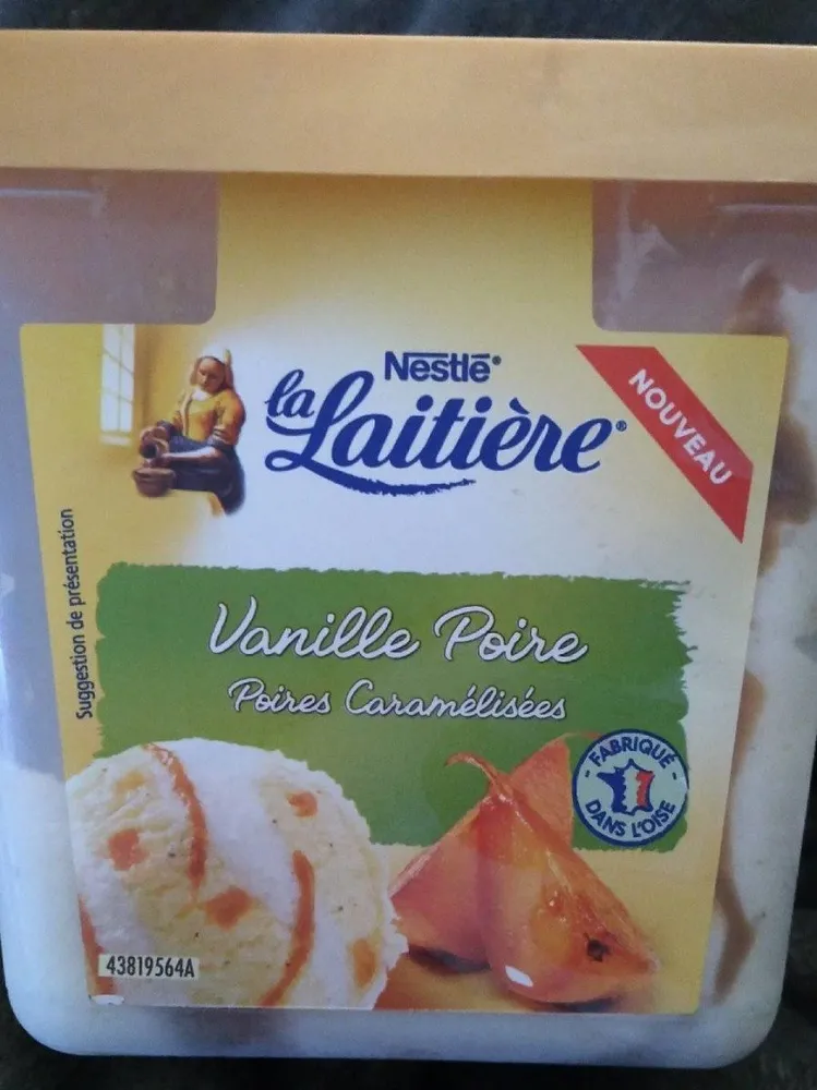 Glace Vanille Poire