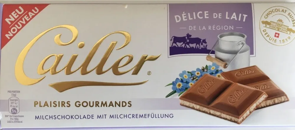 Delice de lait de la region
