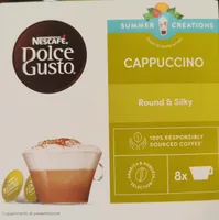 NESCAFE DOLCE GUSTO Cappuccino Extra Crema 16 Capsules (8 Lait et 8 Café)