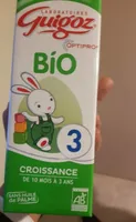 GUIGOZ 3 Lait de Croissance Liquide BIO 1l dès 10 mois