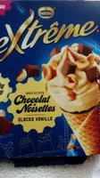 Extrême vanille gros éclats de chocolat et noisettes