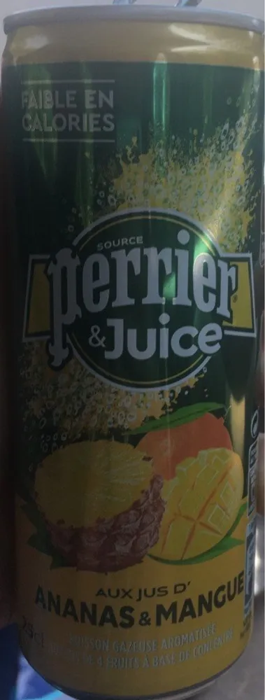 Source perrier & juice