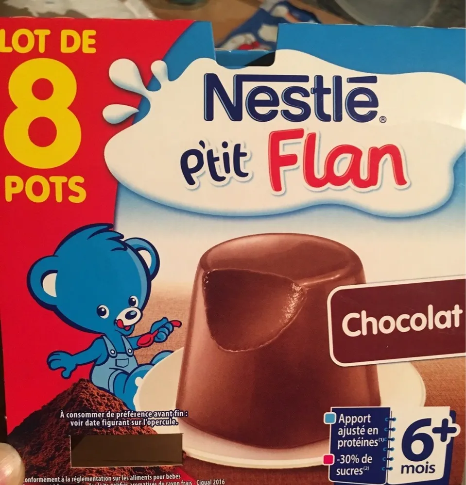 P'tit flan chocolat