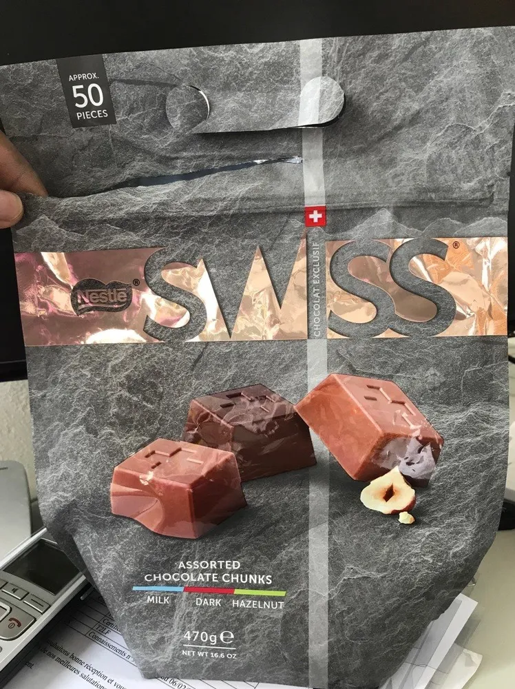 Assorted chocolate chunk