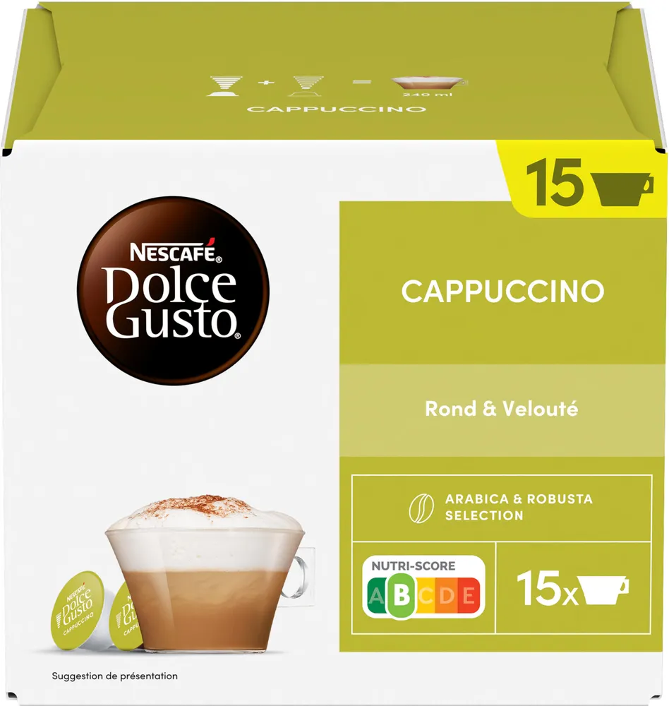 Capsules NESCAFÉ Dolce Gusto Cappuccino 30 Capsules 349,5g