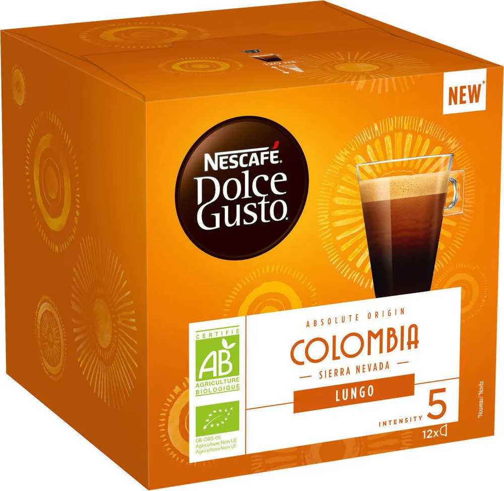 DOLCE GUSTO BIO Lungo Colombia