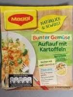 Bunter Gemüse Auflauf mit Kartoffeln
