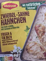 Fix Zwiebel-Sahne Hähnchen