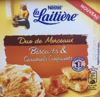 Glace Biscuits et caramels croquants