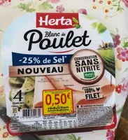 Blanc de poulet -25% de sel