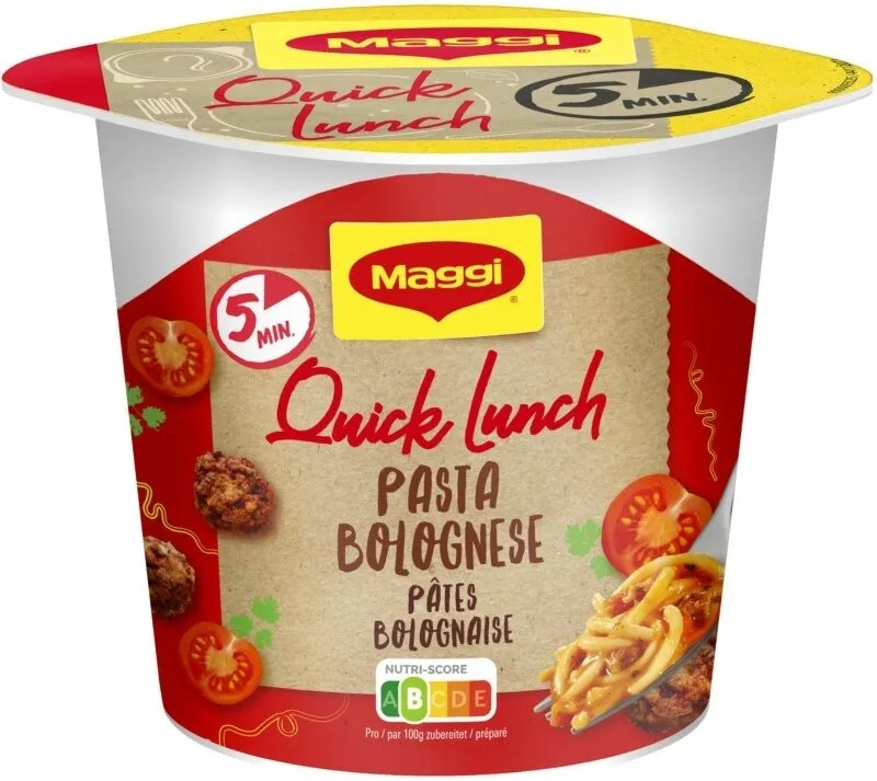Maggi Quick Lunch Pasta Bolognese