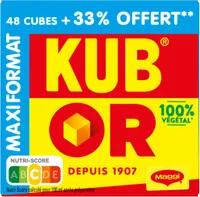MAGGI KUB OR Bouillon 64 cubes PROMO 33% OFFERT - 256g