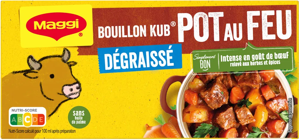 MAGGI Bouillon Pot au Feu Dégraissé 120g