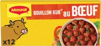MAGGI Bouillon KUB Bœuf Dégraissé x12 cubes - 120g