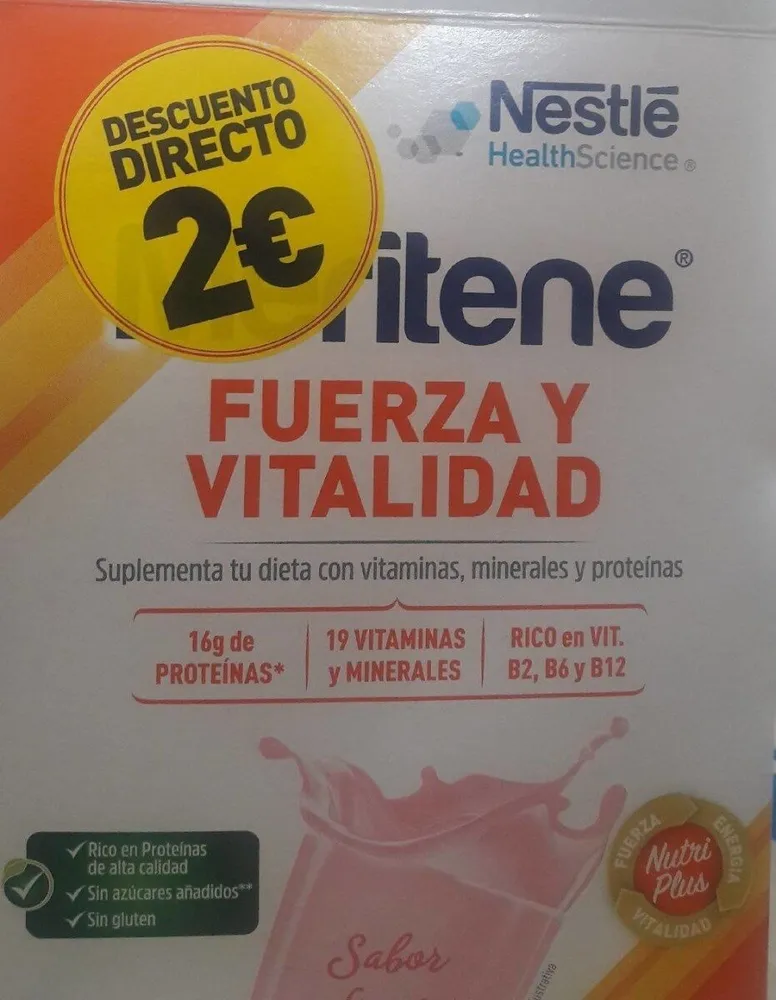 Meritene sabor fresa